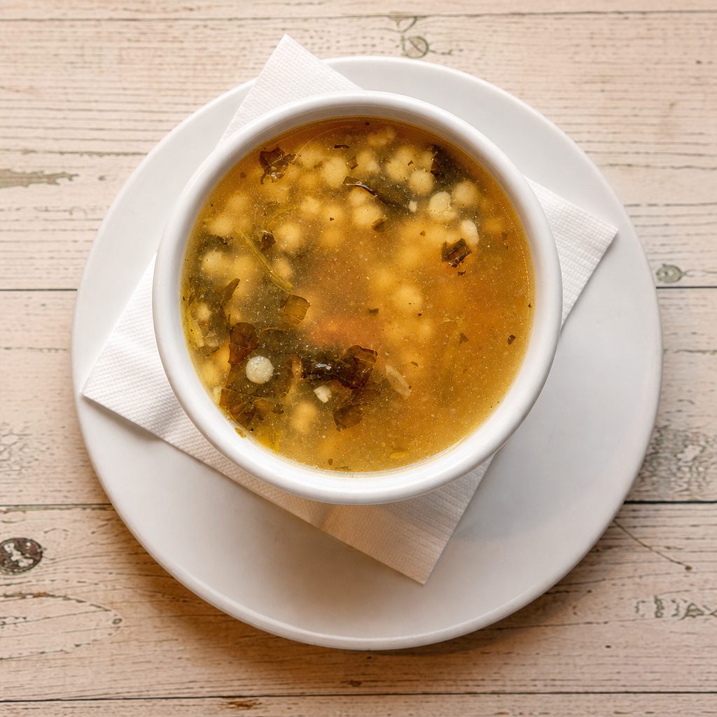 Cup Wedding Soup.