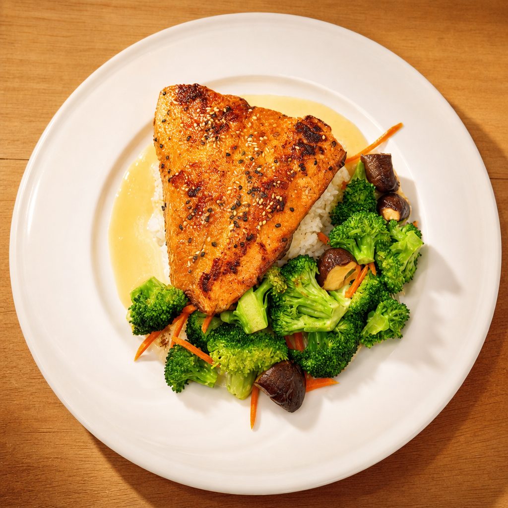 L Miso Salmon.
