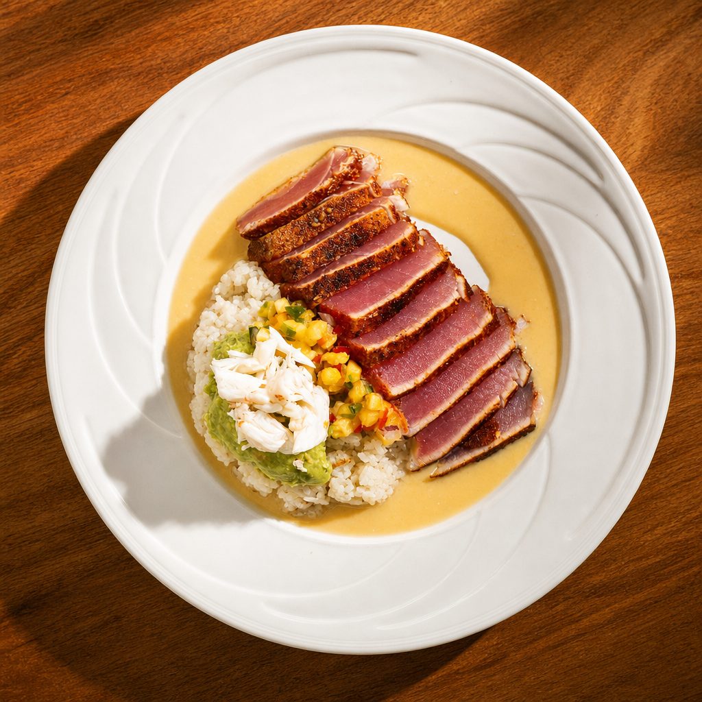 L Blackened Tuna.