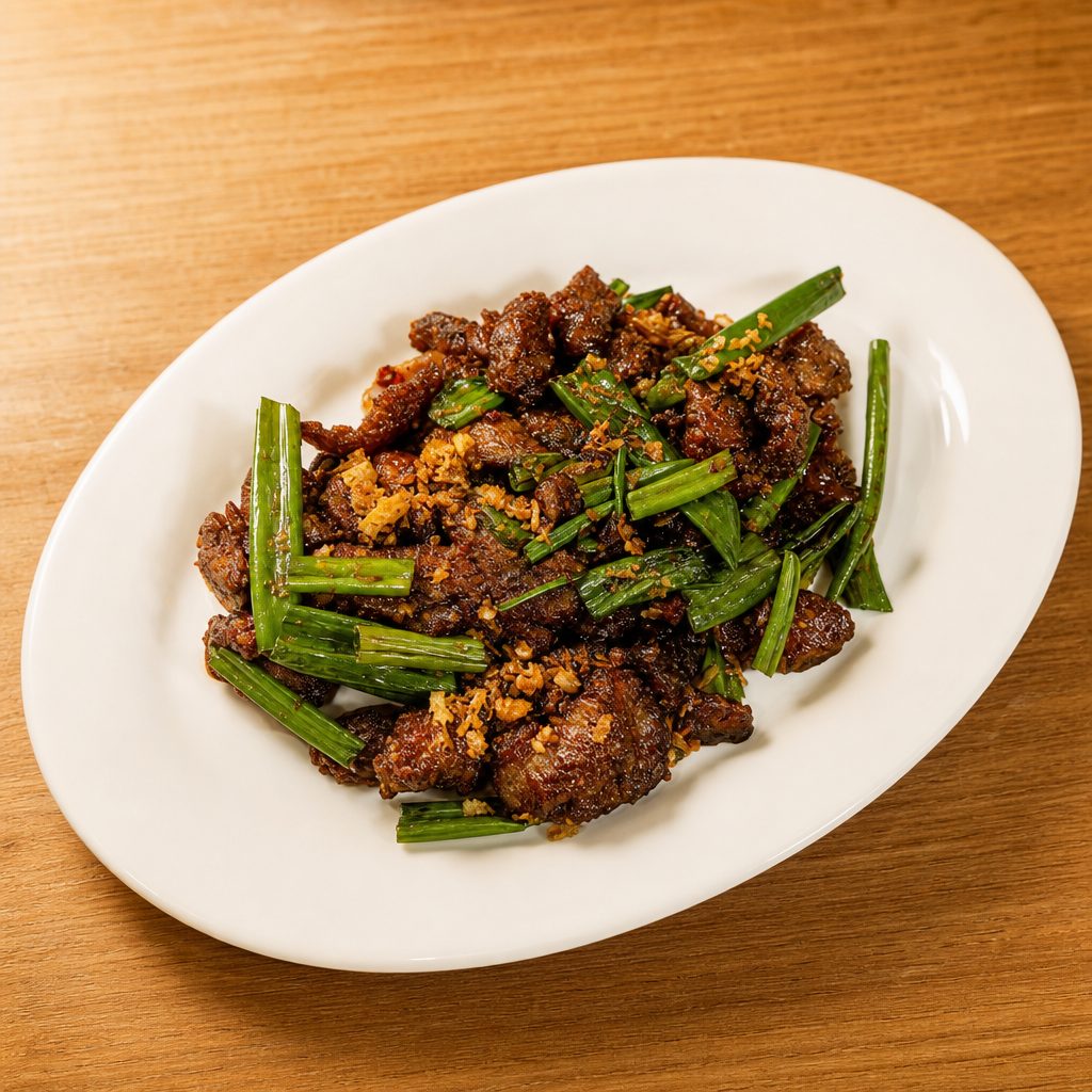 L Mongolian Beef.