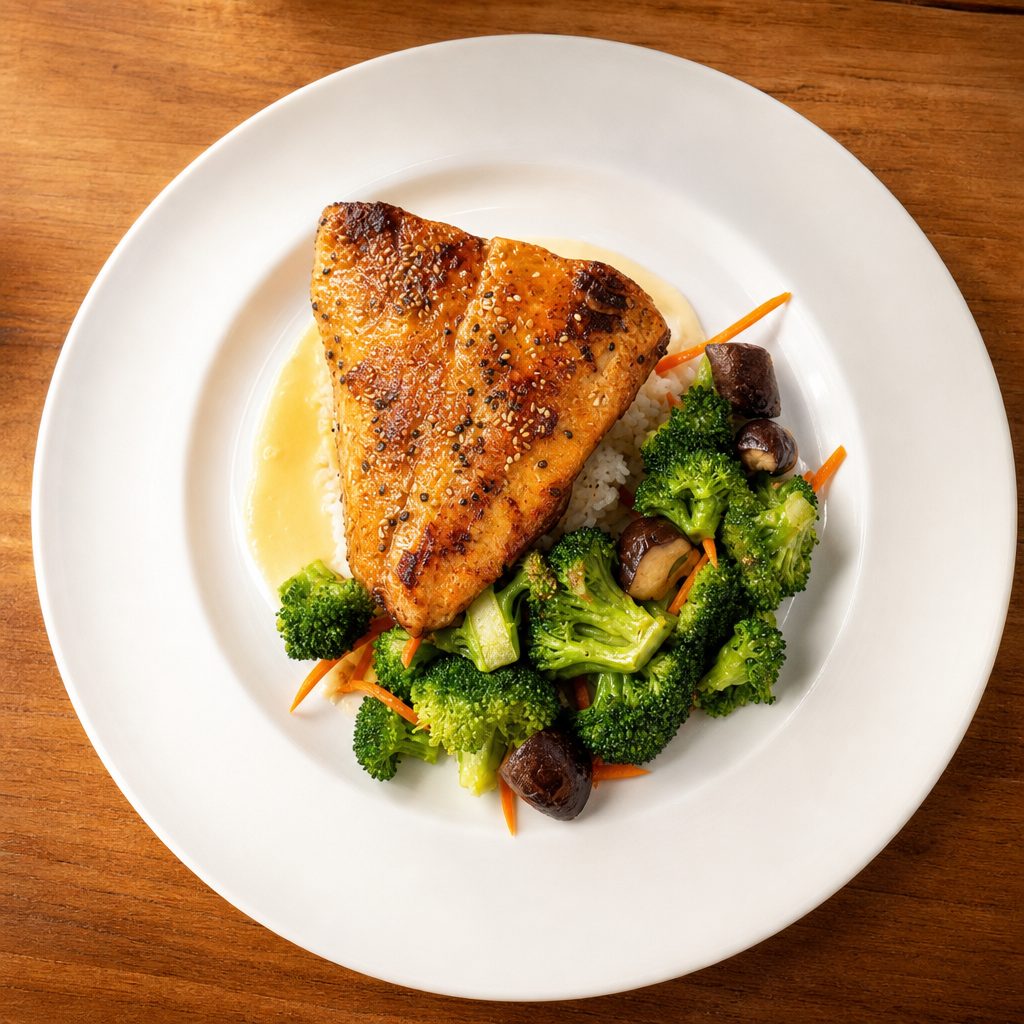 GF Miso Salmon.