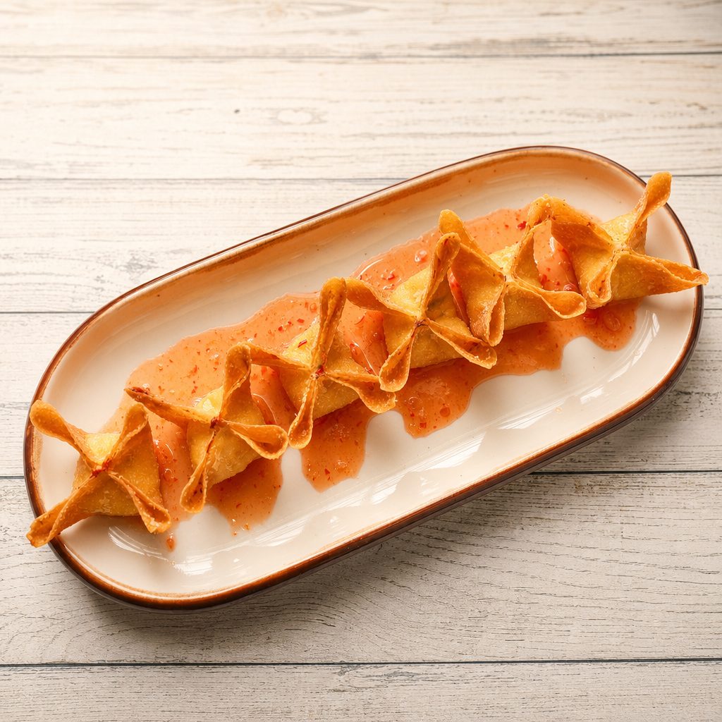 Crab Rangoons.