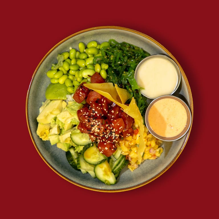 Explore our poke bowl selection